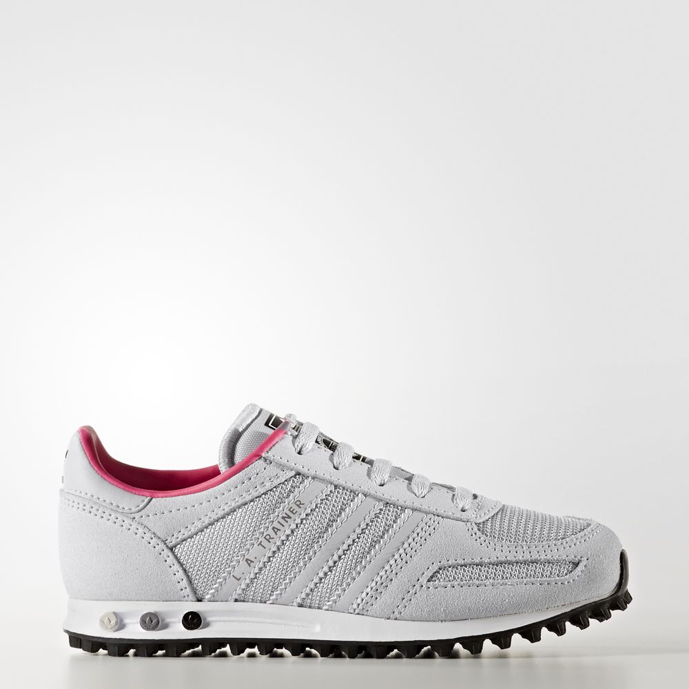 Adidas La Trainer - Originals για αγορια - Γκρι/Μαυρα,Μέγεθος: EU 27 – 39 1/3 (390FYPMI)